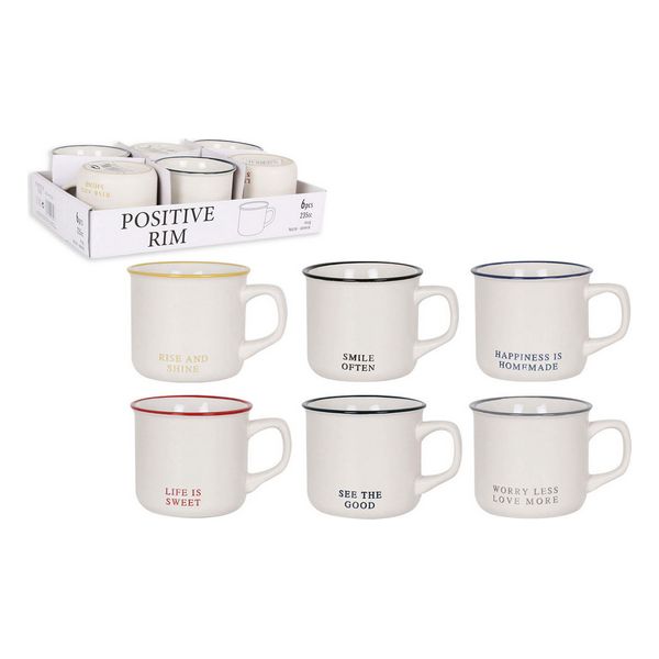 Mug Positive Rim Ceramic (235 cc) - mug