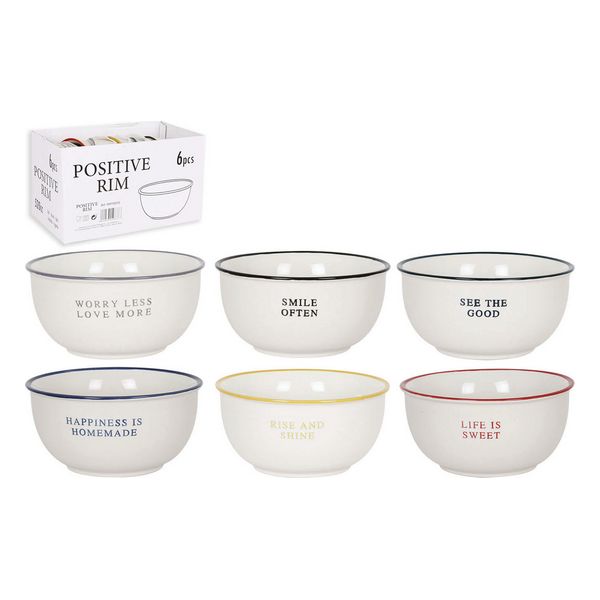 Bowl Positive Rim Ceramic (520 cc) - bowl