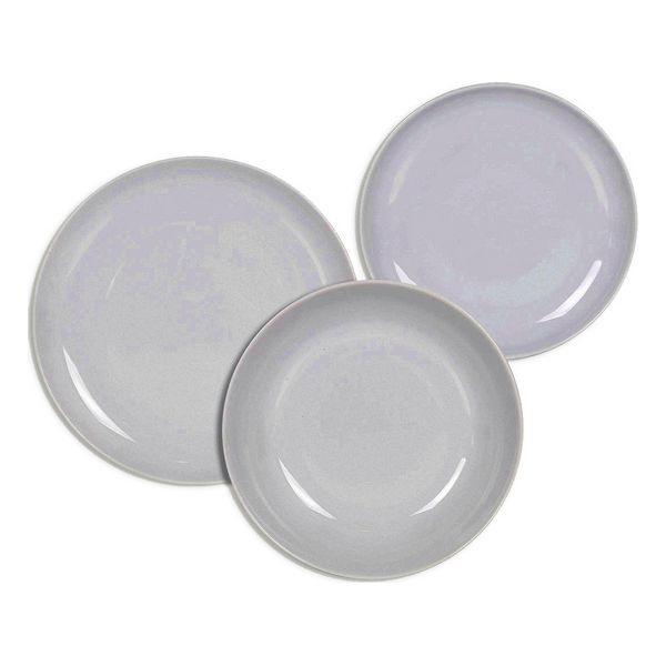 Dinnerware Set Moby Circular (18 pcs) - dinnerware