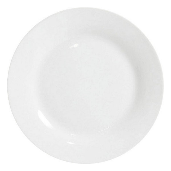 Plate set La Mediterránea Yon Dessert Porcelain White (4 pcs) - plate