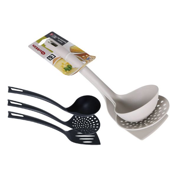 Kitchen Utensils Set Quttin Nylon (3 Pieces) - kitchen