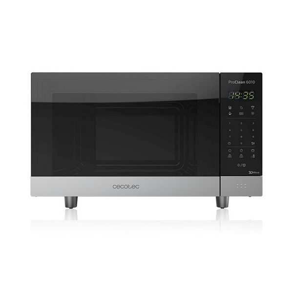 Microwave with Grill Cecotec ProClean 6110 23 L 800W Black Silver - microwave