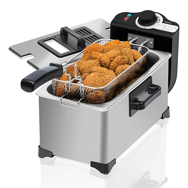 Deep-fat Fryer Cecotec Cleanfry 3L 2000W Stainless steel - deep