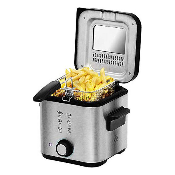 Deep-fat Fryer Cecotec CleanFry Infinity 1500 1,5 L 900W Black Inox - deep