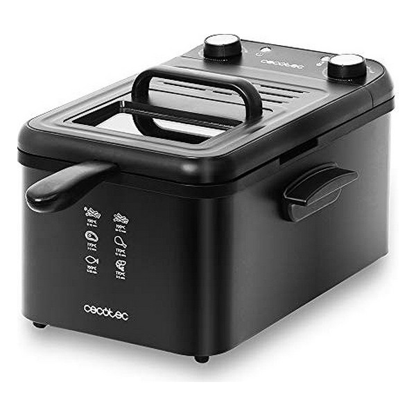 Deep-fat Fryer Cecotec CleanFry Infinity 3000 3 L 2400W Black - deep