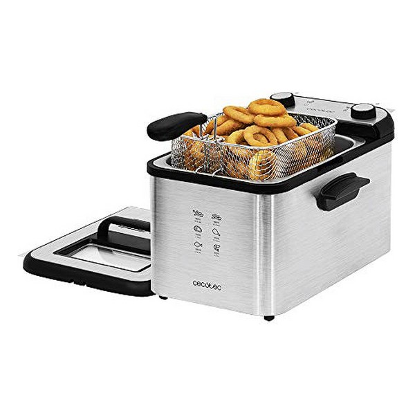 Deep-fat Fryer Cecotec CleanFry Infinity 4000 Full Inox 4 L 3270W Stainless steel - deep