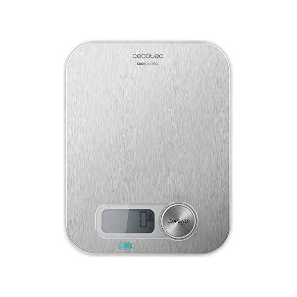 kitchen scale Cecotec Cook Control 10200 EcoPower LCD 8 Kg Stainless steel - kitchen