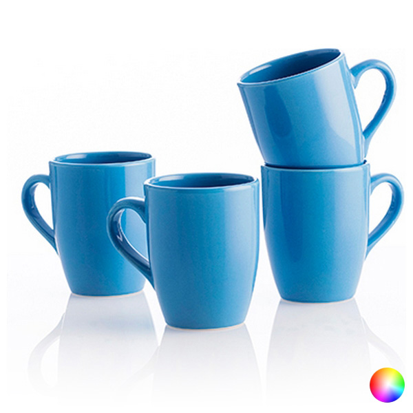 Mug Benetton Rainbow Stoneware (4 pcs)