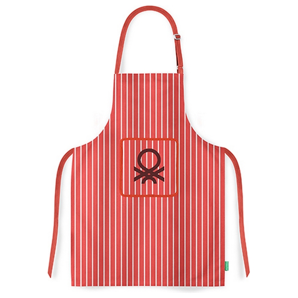 Apron Benetton Red (3 pcs) - apron