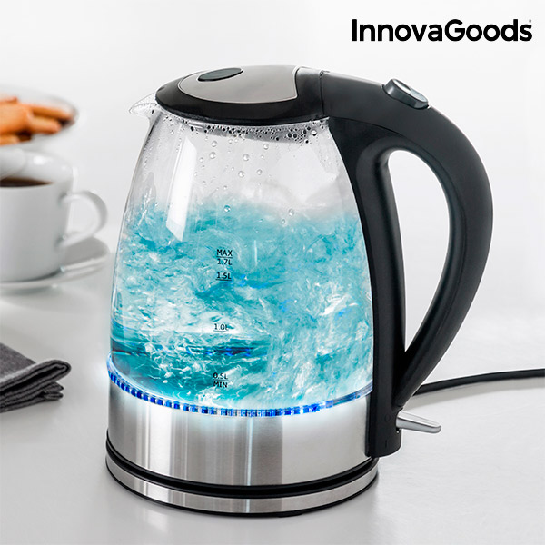InnovaGoods LED Electric Kettle 2200W - innovagoods