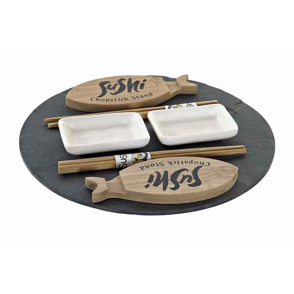 Sushi Set MGE Bamboo (Ø 25 cm) (Refurbished B) - sushi