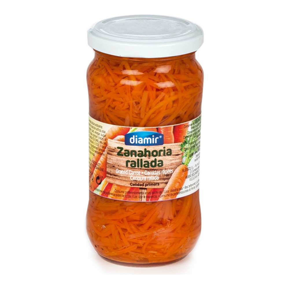 Grated Carrot Diamir (370 ml) - grated