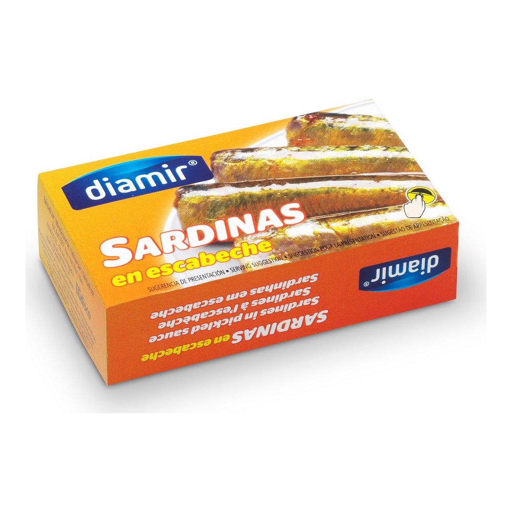 Sardines Diamir Escabeche sauce (125 g) - sardines