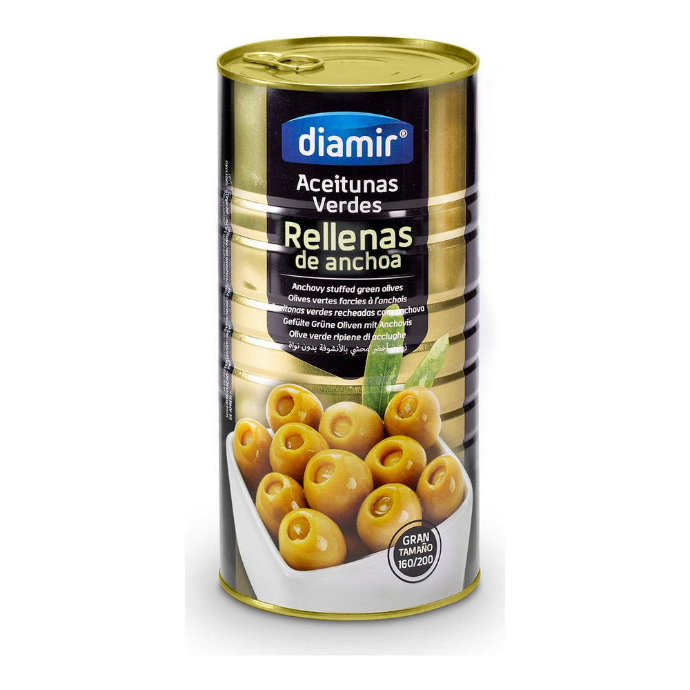 Olives Diamir Stuffed with Anchovies (2 kg)
