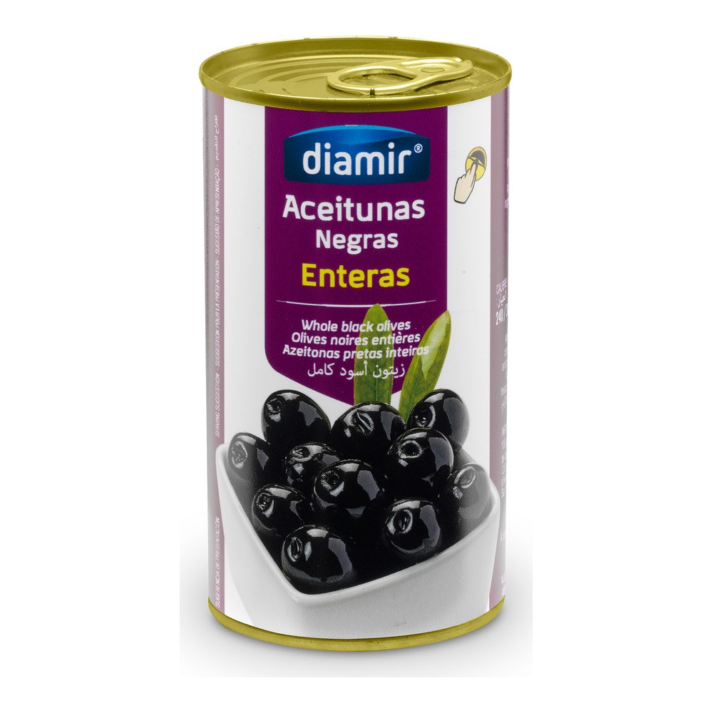 Olives Diamir Black With Bone (185 g) - olives