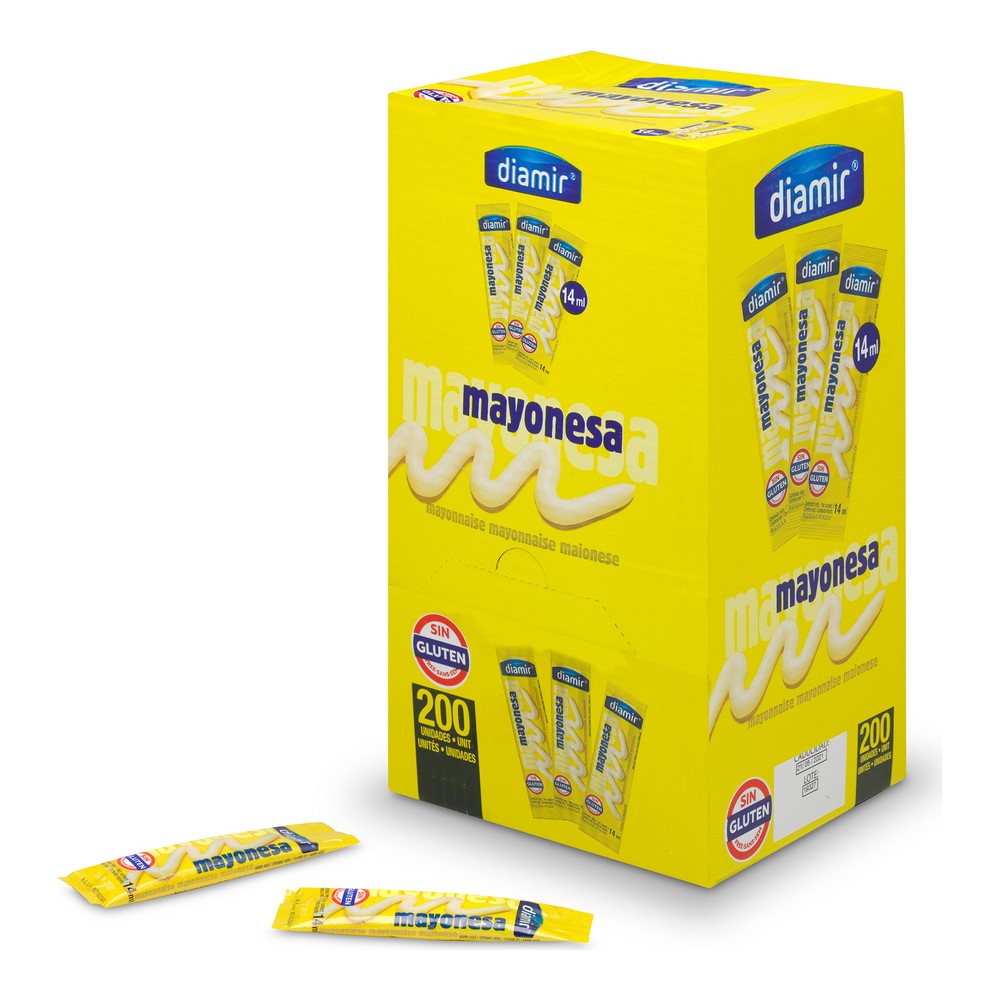 Mayonnaise Diamir (200 x 12 g) - mayonnaise