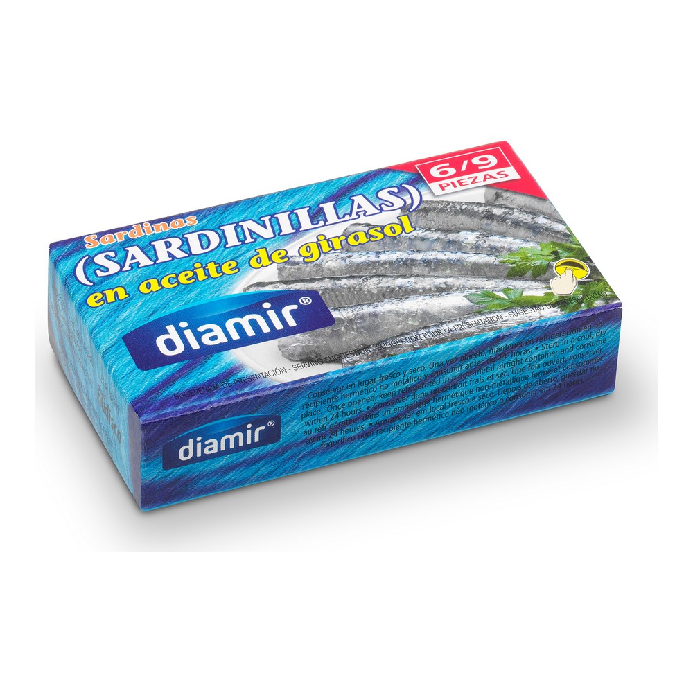 Sardines in Oil Diamir (90 g) - sardines