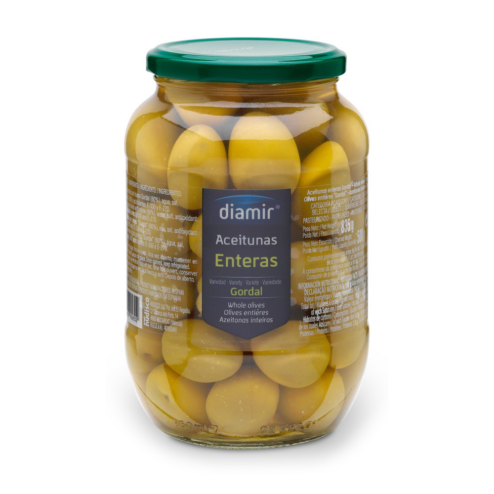 Olives Diamir Gordal (850 ml) - olives