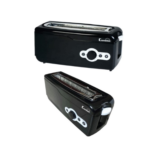 Toaster COMELEC TP1729 750W Black - toaster