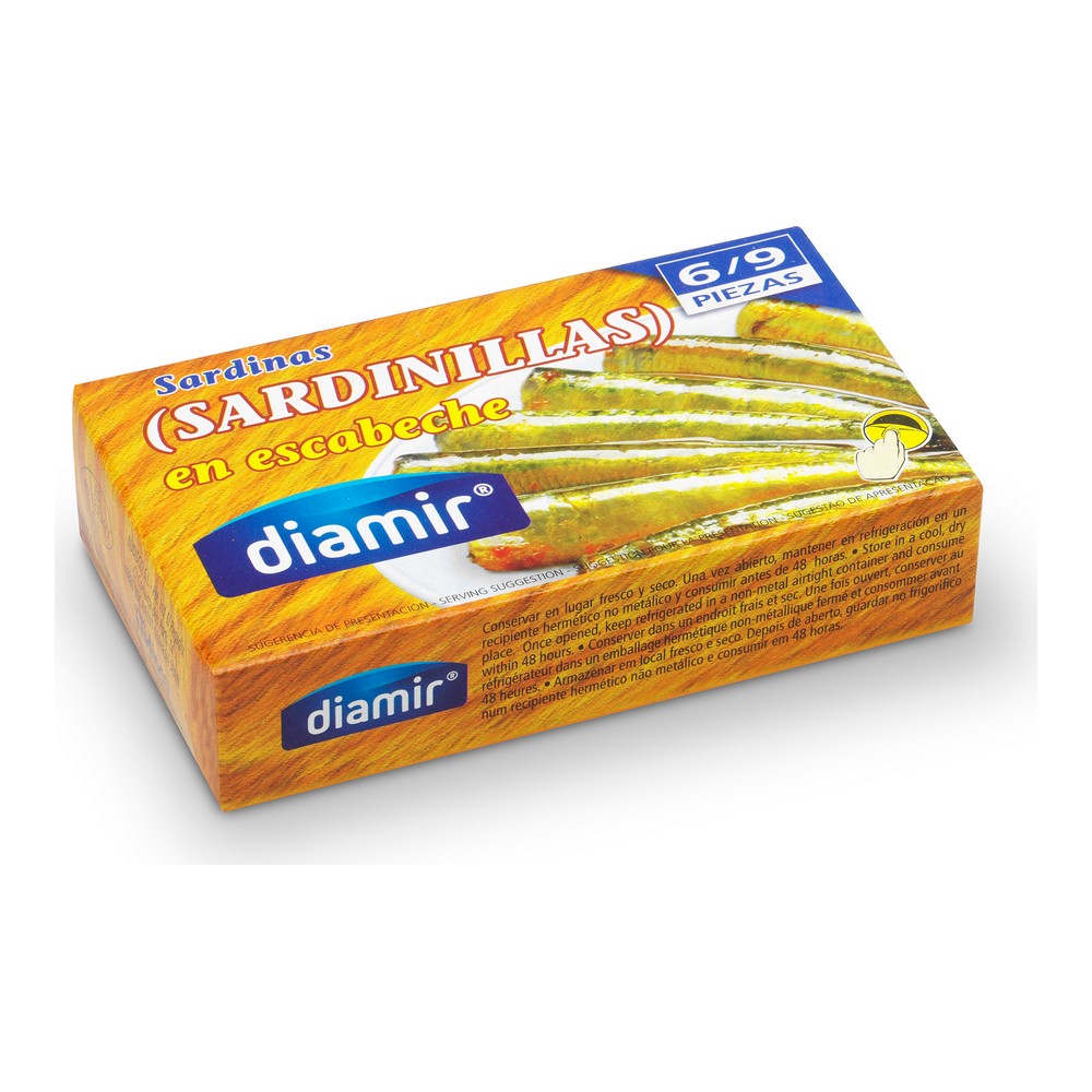 Sardines Diamir Escabeche sauce (90 g) - sardines