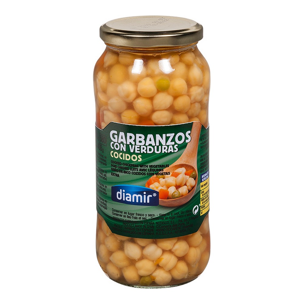 Chickpeas Diamir Vegetables (580 ml) - chickpeas