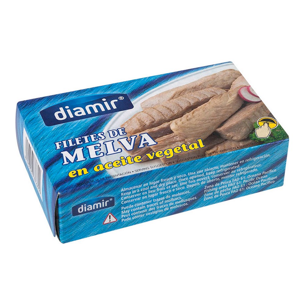 Fillets of frigate tuna Diamir Vegetable oil (125 g) - fillets