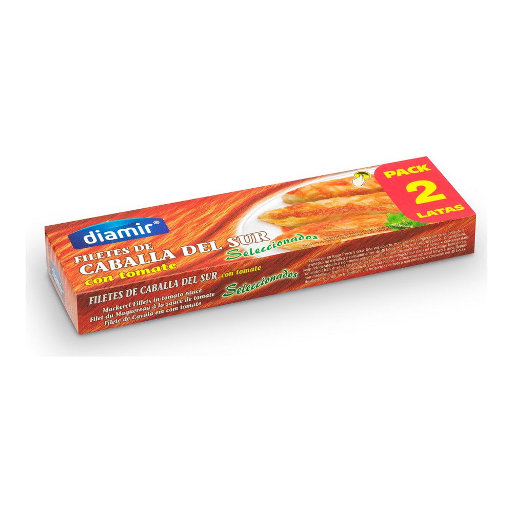 Mackerel Fillets Diamir Tomato (90 g)