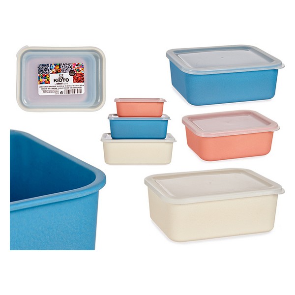 Lunch box Bamboo (3 Pieces) (3 pcs - lunch