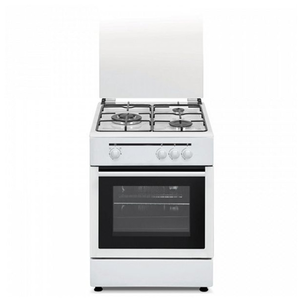 Gas Cooker Vitrokitchen 222249 CB5530BB 1800W 50 x 55 x 85 White - gas