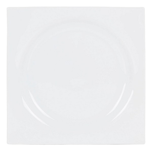 Flat plate Zen Porcelain White (27 x 27 x 3 cm) - flat