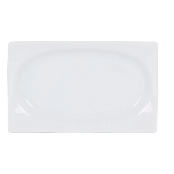 Tray Zen Porcelain White (18 x 11 x 2 cm) - tray