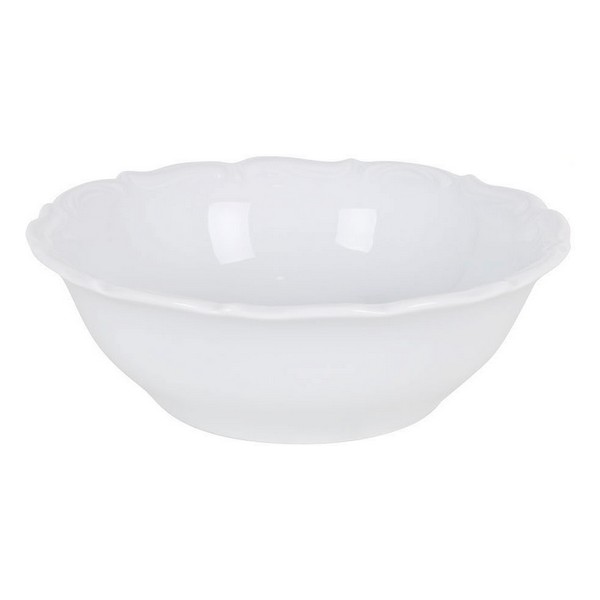 Bowl Maria Porcelain White (ø 16 x 5 cm) (400 cc) - bowl