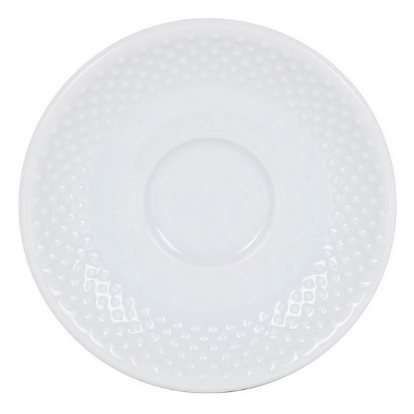 Plate Collet Porcelain White (ø 11,5 x 1,5 cm) - plate