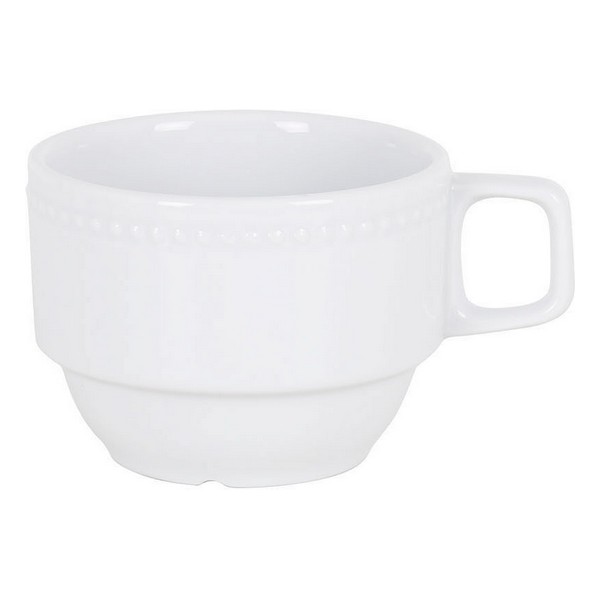 Cup Collet Porcelain White (150 cc) (ø 8 x 6 cm) - cup