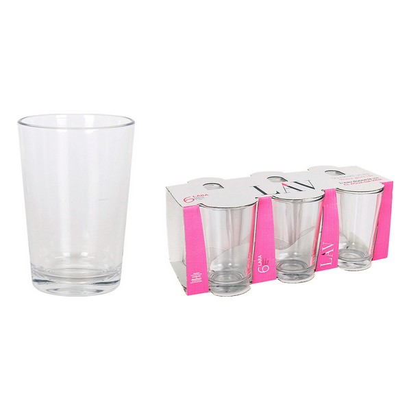 Set of glasses LAV LARA Crystal 205 cc (6 Pieces) - set