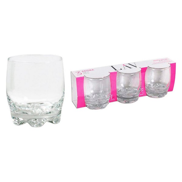 Set of glasses LAV Adora 290 ml Crystal (Pack of 3) - set