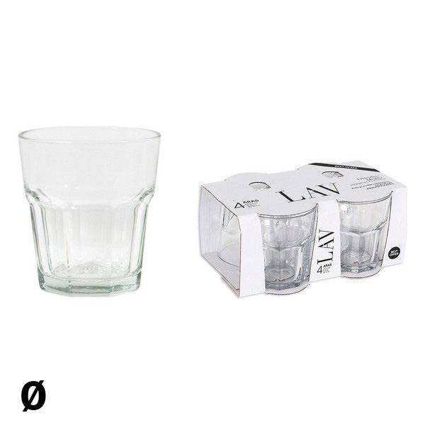 Set of glasses LAV Aras 325 ml Crystal (4 Uds)
