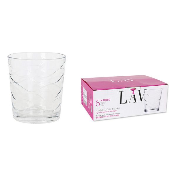 Set of glasses LAV Madrid (6 uds) (295 ml) - set