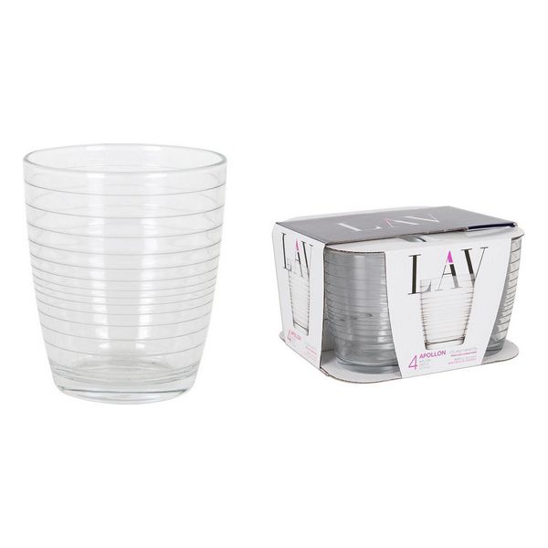 Set of glasses LAV Apollon (340 ml) (4 pcs) - set