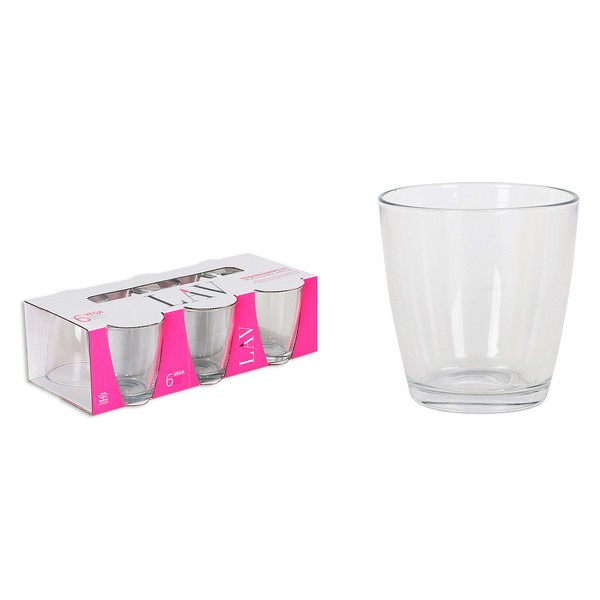 Set of glasses LAV Vega 270 ml Crystal (Pack of 6) - set