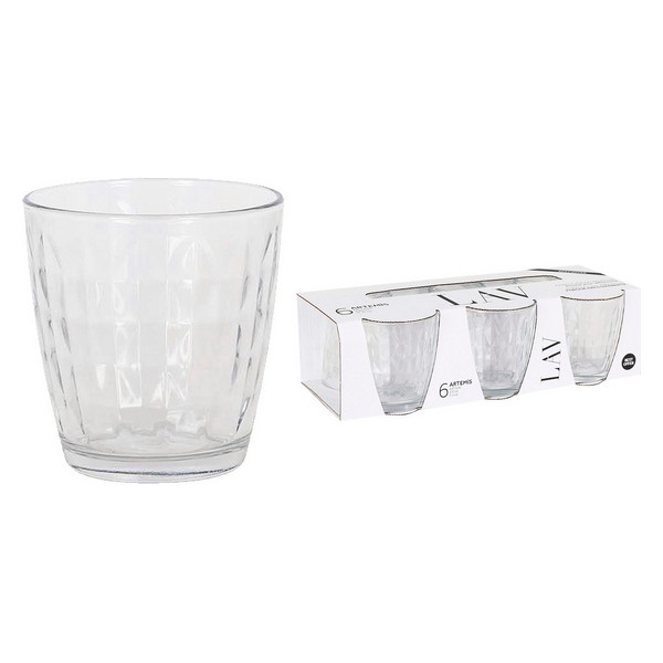 Set of glasses LAV Artemis 270 ml Crystal (Pack of 6) - set
