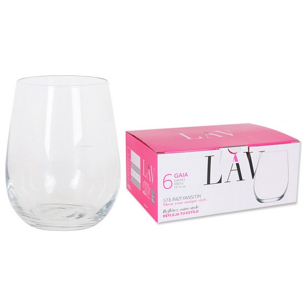 Set of glasses LAV Gaia 360 cc (6 pcs) - set