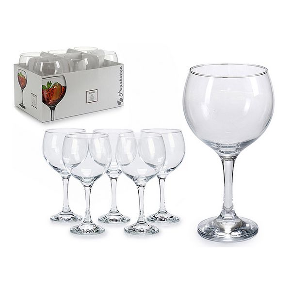 Set of cups Bistro Burgundy (6 Pieces) (630 ml) - set