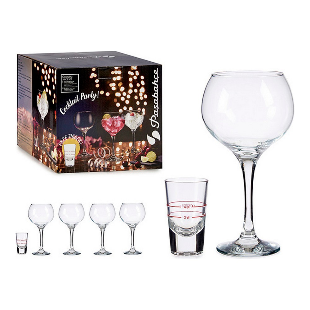 Set of cups Measuring beaker Glass (5 Pieces) (790 ml) - set