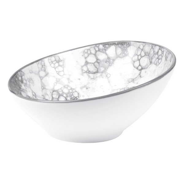 Bowl Porcelain Black/White (18 x 8,5 cm) (40 cl) - bowl