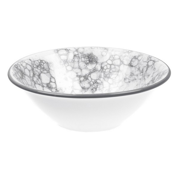 Bowl Gourmet Porcelain Black/White (16 x 16 x 5,5 cm) (40 cl) - bowl