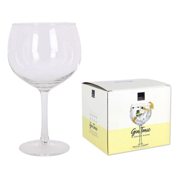 Set of Gin and Tonic cups Royal Leerdam Cocktails Crystal (65 cl) - set
