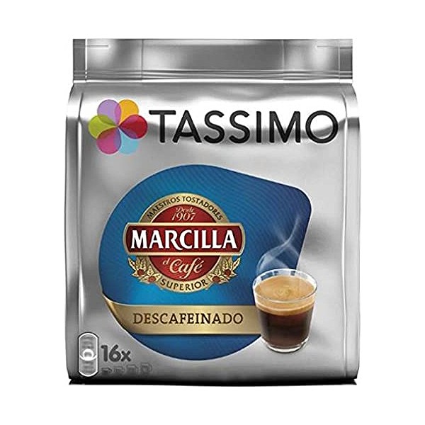 Coffee Capsules Marcilla Decaffeinated (16 uds) - coffee