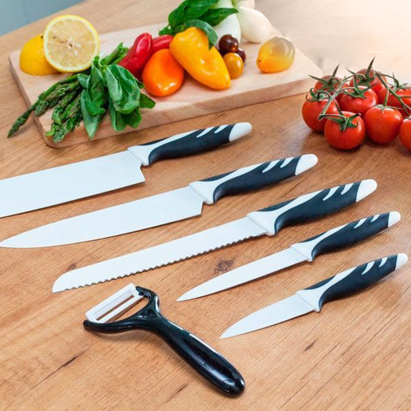 Cecotec Top Chef White C01023 Knives (6 pieces) - cecotec