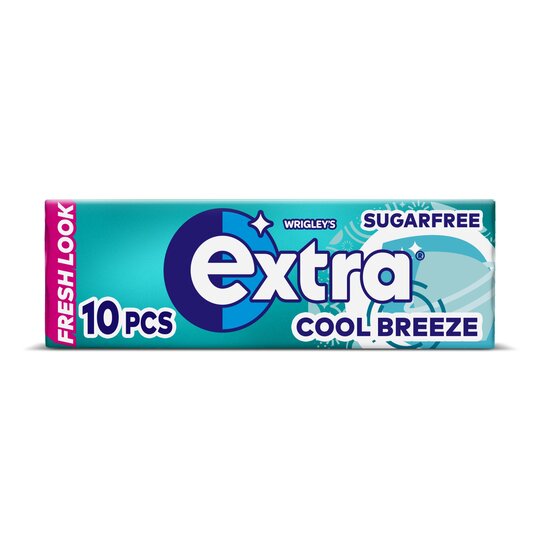 Extra Cool Breeze Gum 10 Pieces - 0000042070719